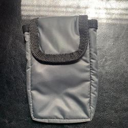 Small Gray Travel Pouch 3.5x5.5 Thumbnail