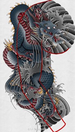 #JapaneseTattoo #Irezumi #TraditionalTattoo #Japanesestyle