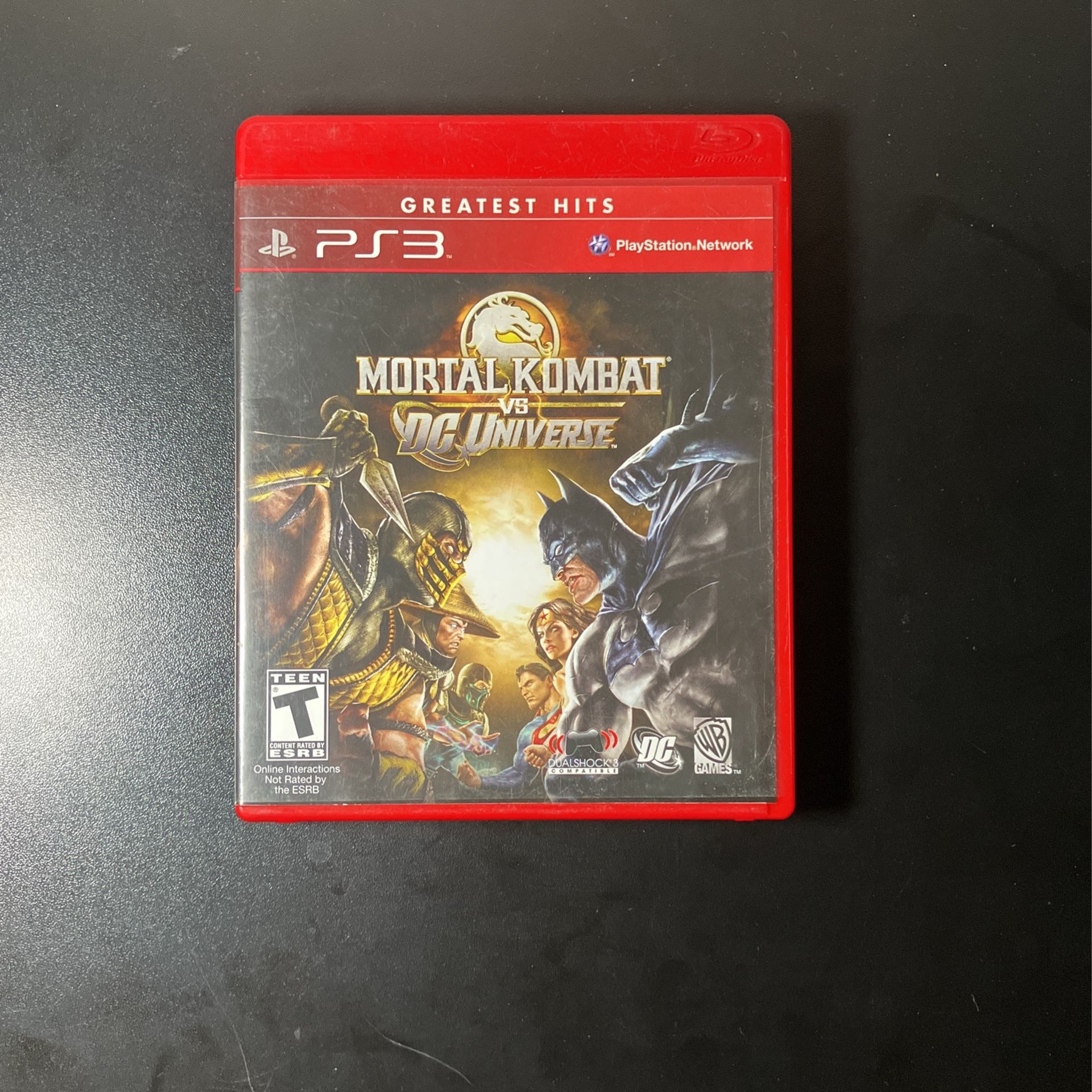 Mortal Kombat versus DC universe PS3