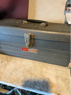 Craftsman tool box