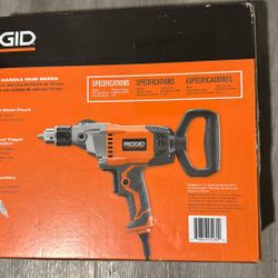 RlDGID 1/2 IN . SPADE HANDLE MUD MIXER 