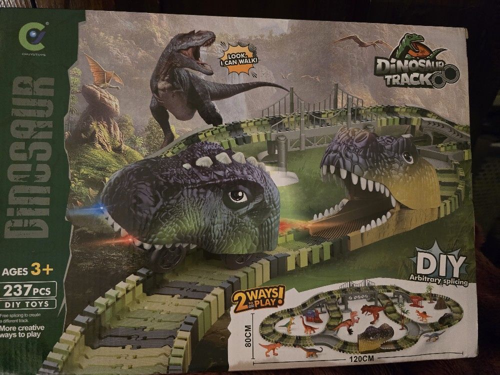 Dinosaur Track DIY
