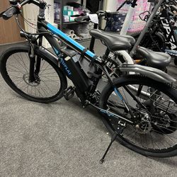 IDEAPLAY  26 inch Electric Bike for Adults P30, 350W 20 mph Adult Electric Bicycle With 18 Speed Ebike