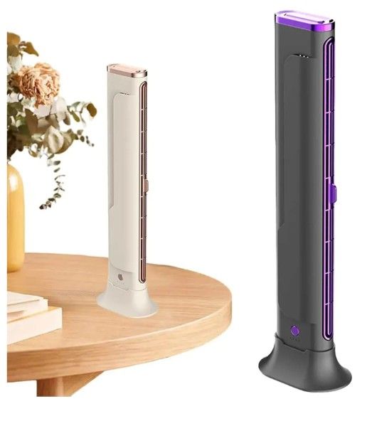 Quiet Desktop Fan With Adjustable Speed Rechargeable Fan ABS Texture Suitable For Multifuntional Use In Office Or Home