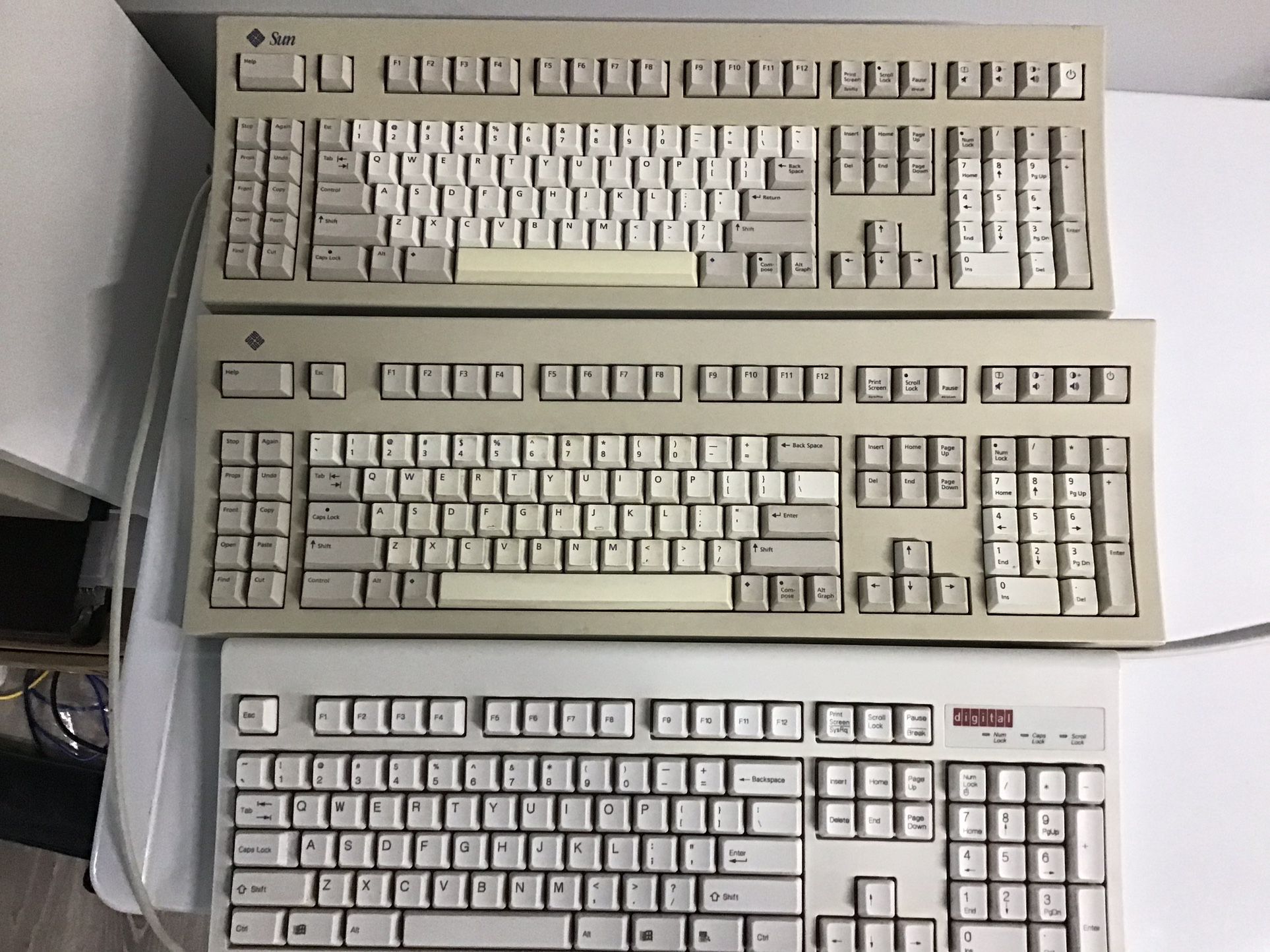 Retro Vintage Computer Keyboards