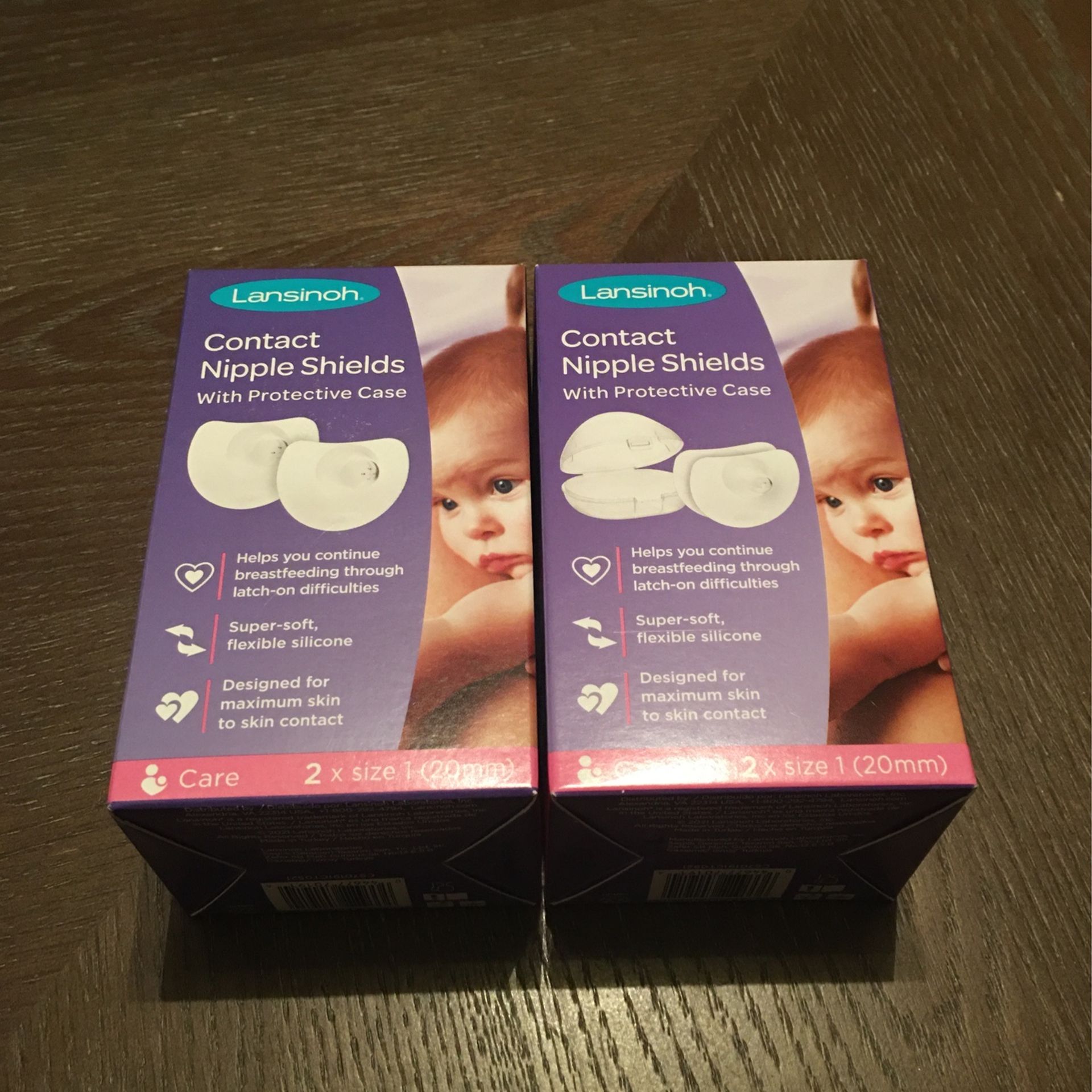Baby - Contact Nipple Shields - 2 BOXES - NEW