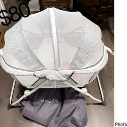 Dream On Me Karley Plus Baby Bassinet, Lightweight Compact Portable Bassinet
