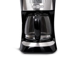 BLACK+DECKER 12-Cup* Programmable Coffeemaker, Black, CM2020B