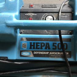 Hepa 500 Defendaair Airscrubber