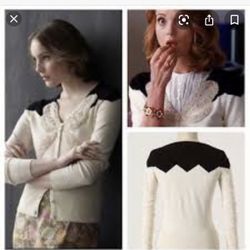 Like new **Anthropologie Moth Bow Sweater Cardigan