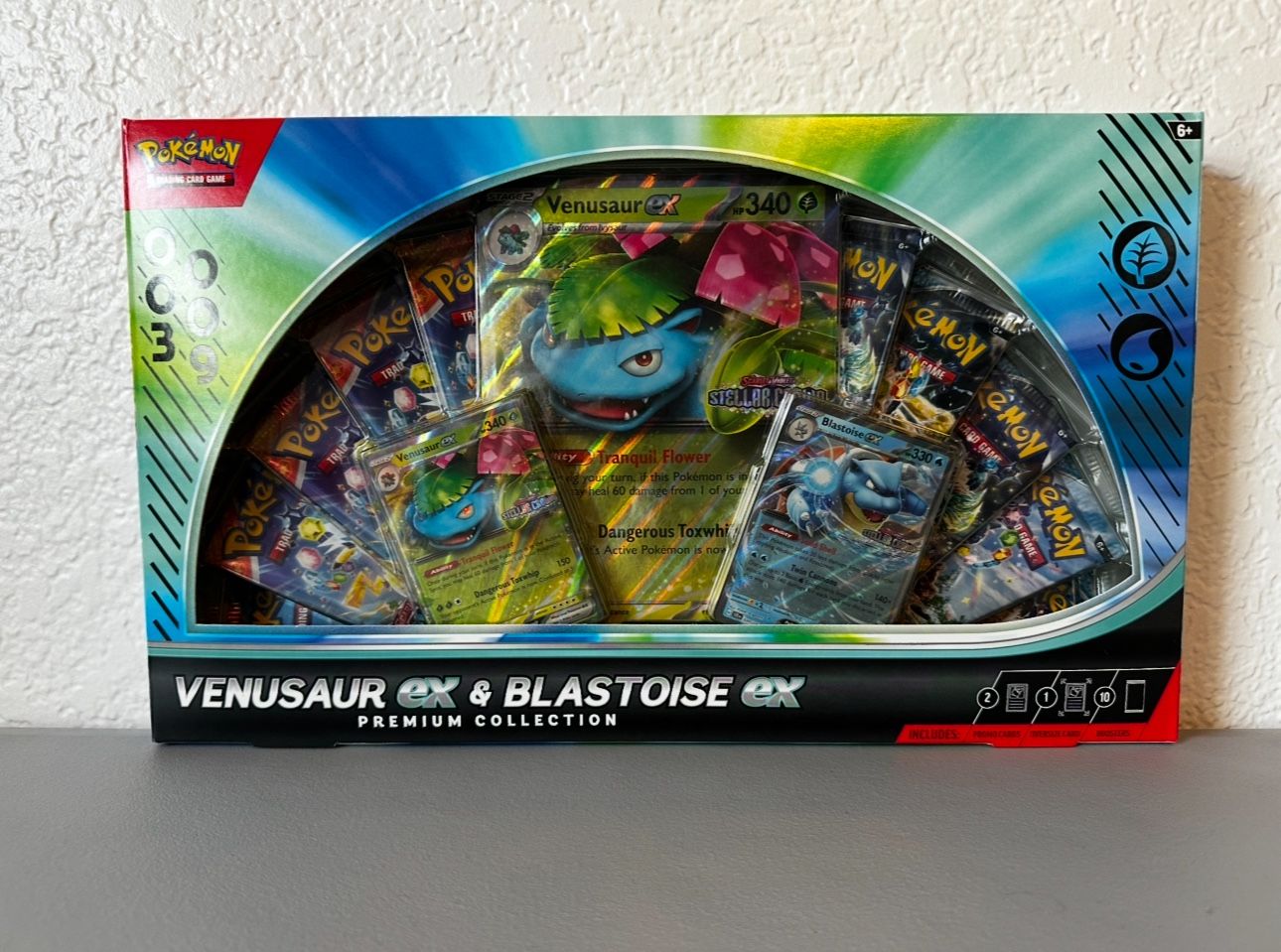 Venusaur ex Blastoise ex Premium Collection GameStop Exclusive - Pokemon TCG