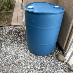 50 Gallon Storage Barrel