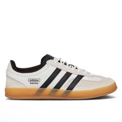 Adidas White and Black Sneakers Classic Design