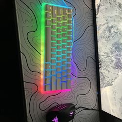 Razer Naga Trinity and Rk 61 Mechanical Keyboard Combo