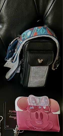 Disney Parks Stitch Pin bag and strap