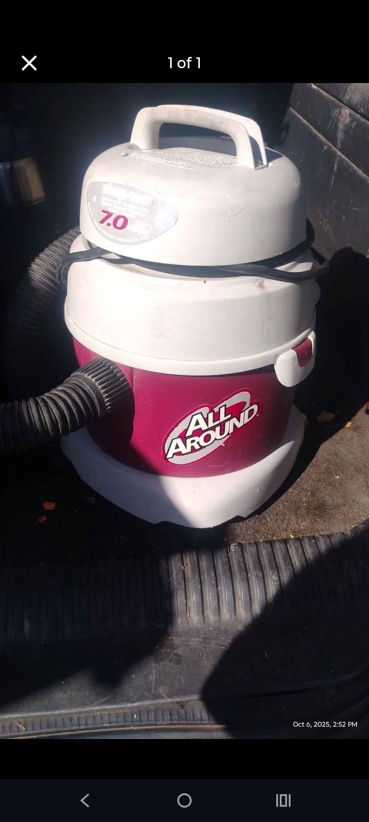 all around wet/dry shop vac