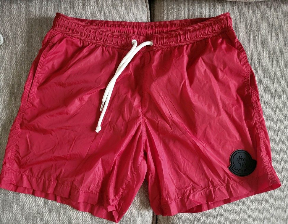 Moncler Boxer Mare ( Swim Short ) Size: XL (32-36) Excellent Condition (Pre-Owned) 