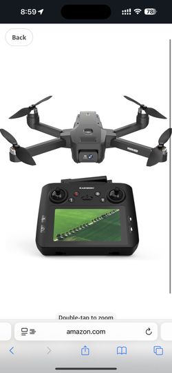 GPS Drone with Camera Adults, 4.5 Inch LCD Screen RC, 32G SD Card with Professional GPS, FPV Drones with Auto Return Follow Me for Beginner, Brushless