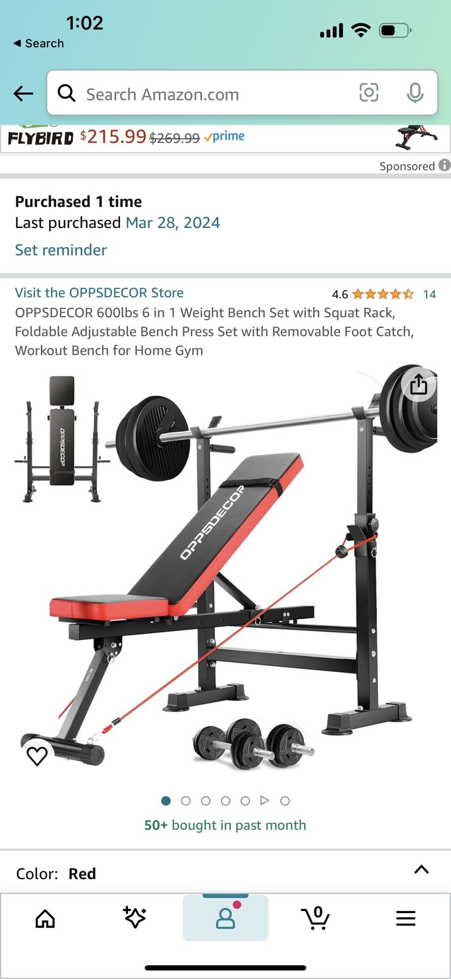 Weight Bench Set