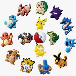 Pokemon Croc Charms And Jibbitz