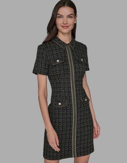 Karl Lagerfeld Women's Collared Dress
