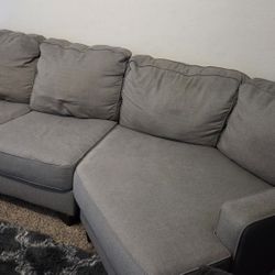 Gray couch gray condition