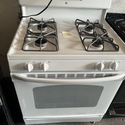 GE White Gas Stove