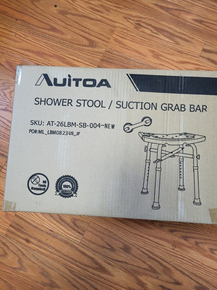 Auitoa  Shower/ Suction Grab Bar