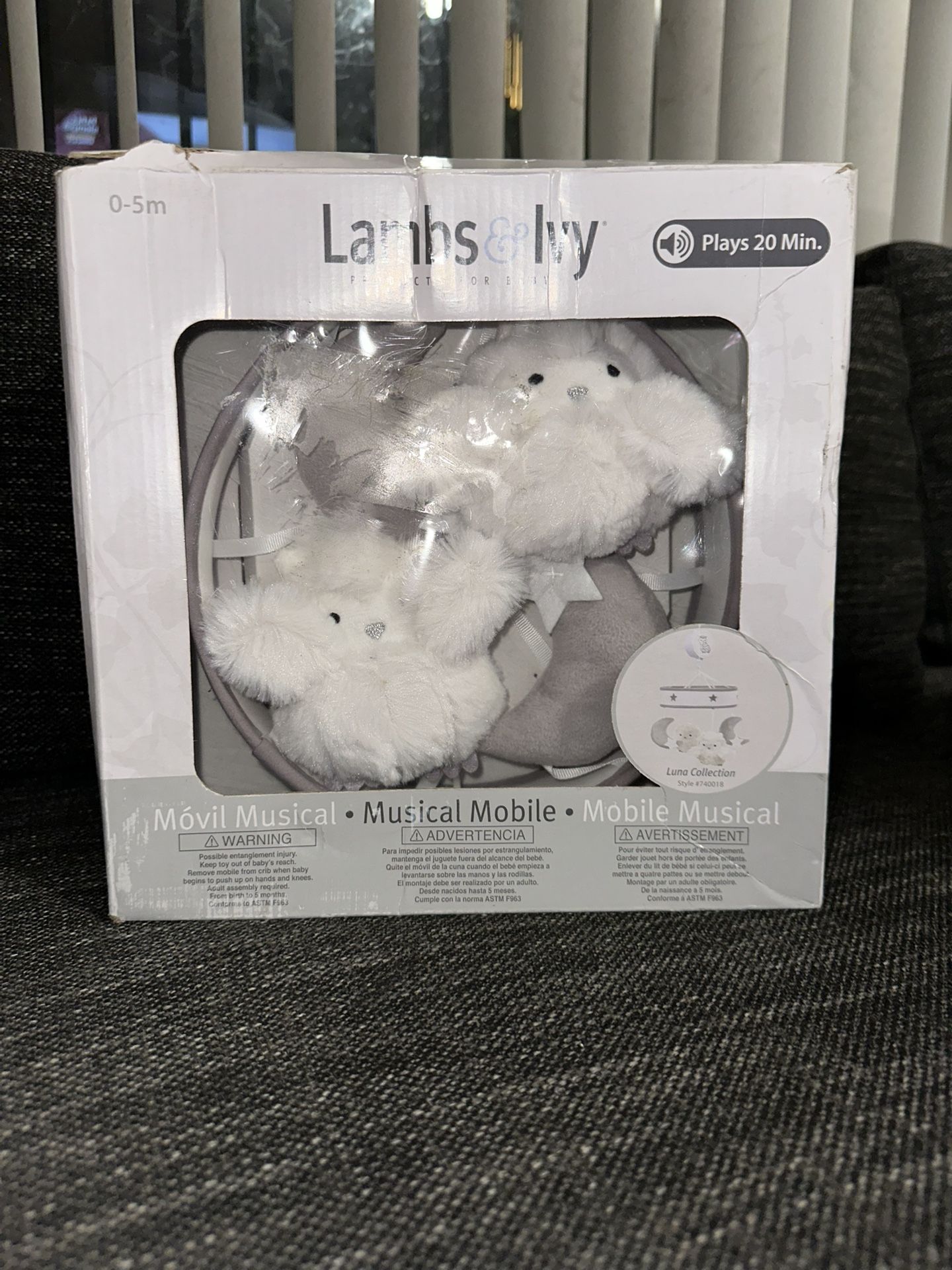 Baby Crib musical mobile