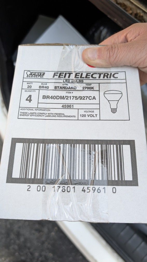 Feit Electric Br40 Bulbs (4 Pack)