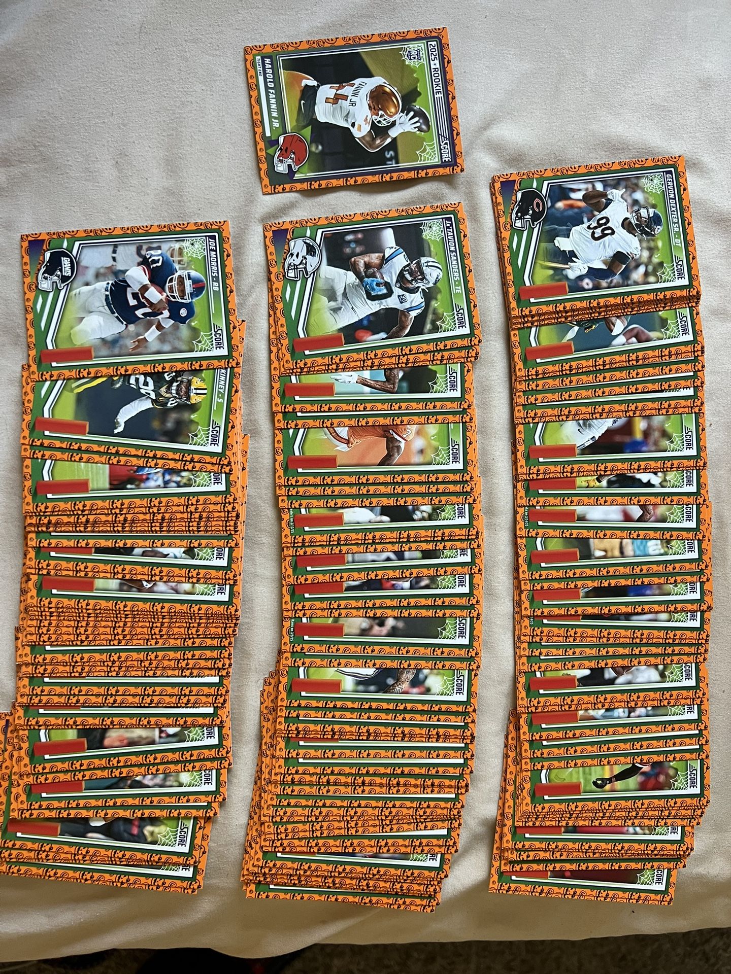 Panini Football card Lot of 120 cards