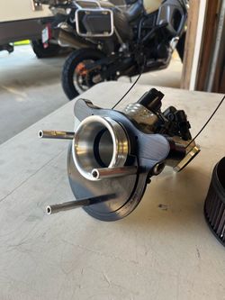 57mm HPI twin cam throttle body and air cleaner, Harley Davidson