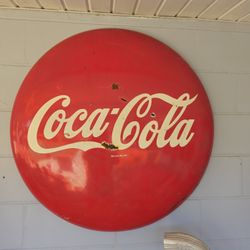 Original Coke A Cola Button 
