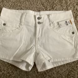 White Shorts