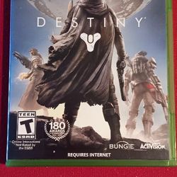 Video Game Destiny Microsoft Xbox One 