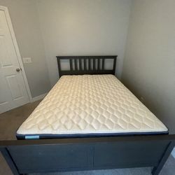 Queen Bed Frame with Mattress