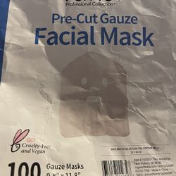 Pre Cut Gauze Facial Mask