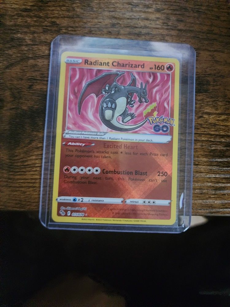 Pokemon Card Radiant Charizard 011/078