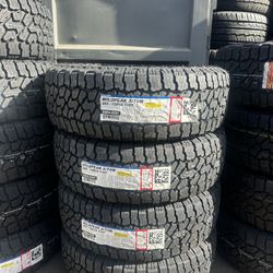 265/75/16 Falken Wildpeak AT4W - New Tires $200 EACH TIRE/ CADA LLANTA- INSTALLED AND BALANCED