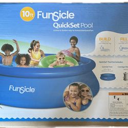 Funsicle Quickset Round Above Ground Inflatable Pool