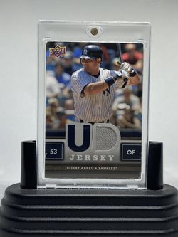 Bobby Abreu 2008 Upper Deck “UD Jersey, Game-Used Piece of Jersey” Card (UDFE-BA)