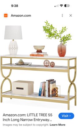Entry table 55inches long