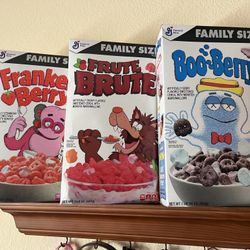 Kews X Monsters Cereal Boxes 