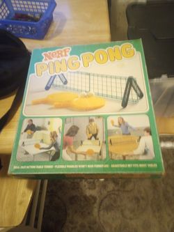 Vintage Nerf Ping Pong