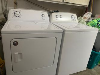 Amana Washer and Amana electric dryer