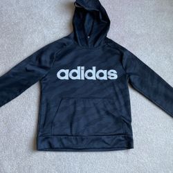 Adidas Boys Pullover Hoodie  L14-16