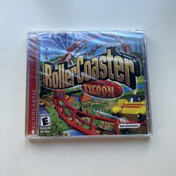 Roller Coaster Tycoon Original PC CD ROM Game Windows 95/98 Infogrames Sealed