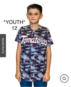 Jersey kids TOMATEROS CAMO PIXEL GRIS CAMUFLAJE NIÑO size 12