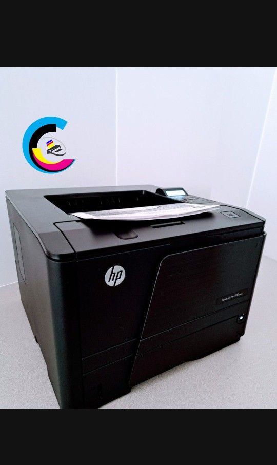 ✅️Laser Printer Hp LaserJet Pro 400 M401dneDuplexPrints Automatically Double-SidedSpeed Up To 38ppmUSB 2.0Ethernet RJ-45Network