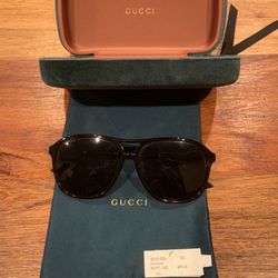 Gucci sunglasses w Case And Dust Bag